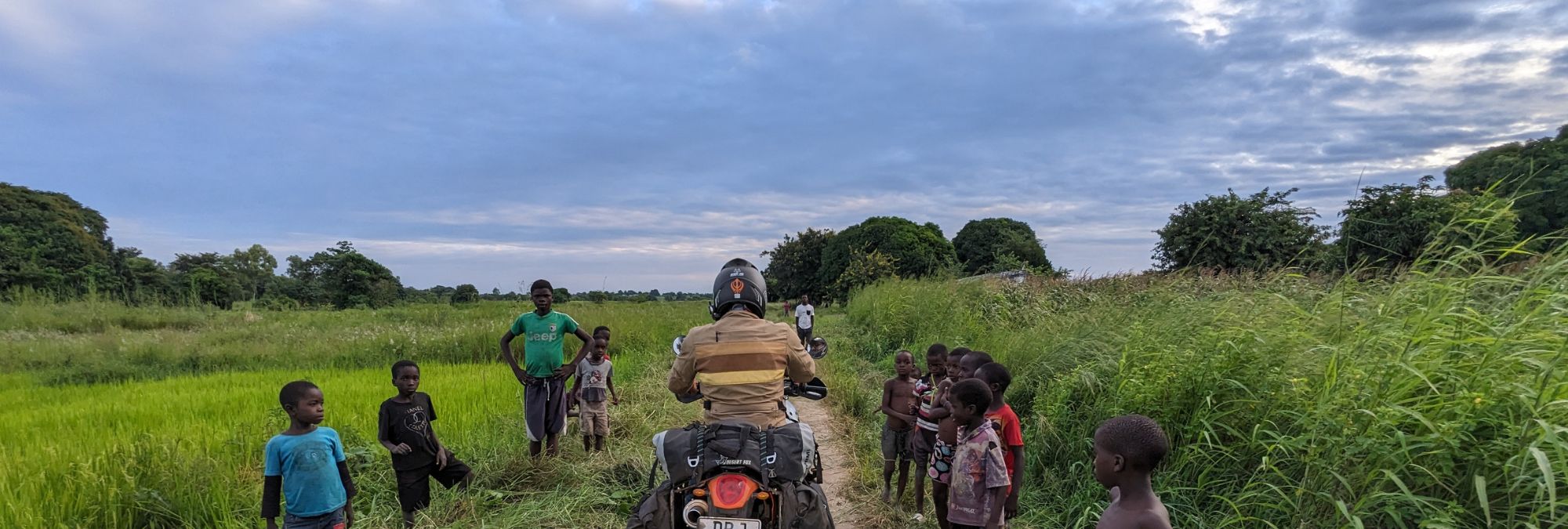 motorbike riders exploring remote Kenyan trails on a Safari MotoXpedition adventure
